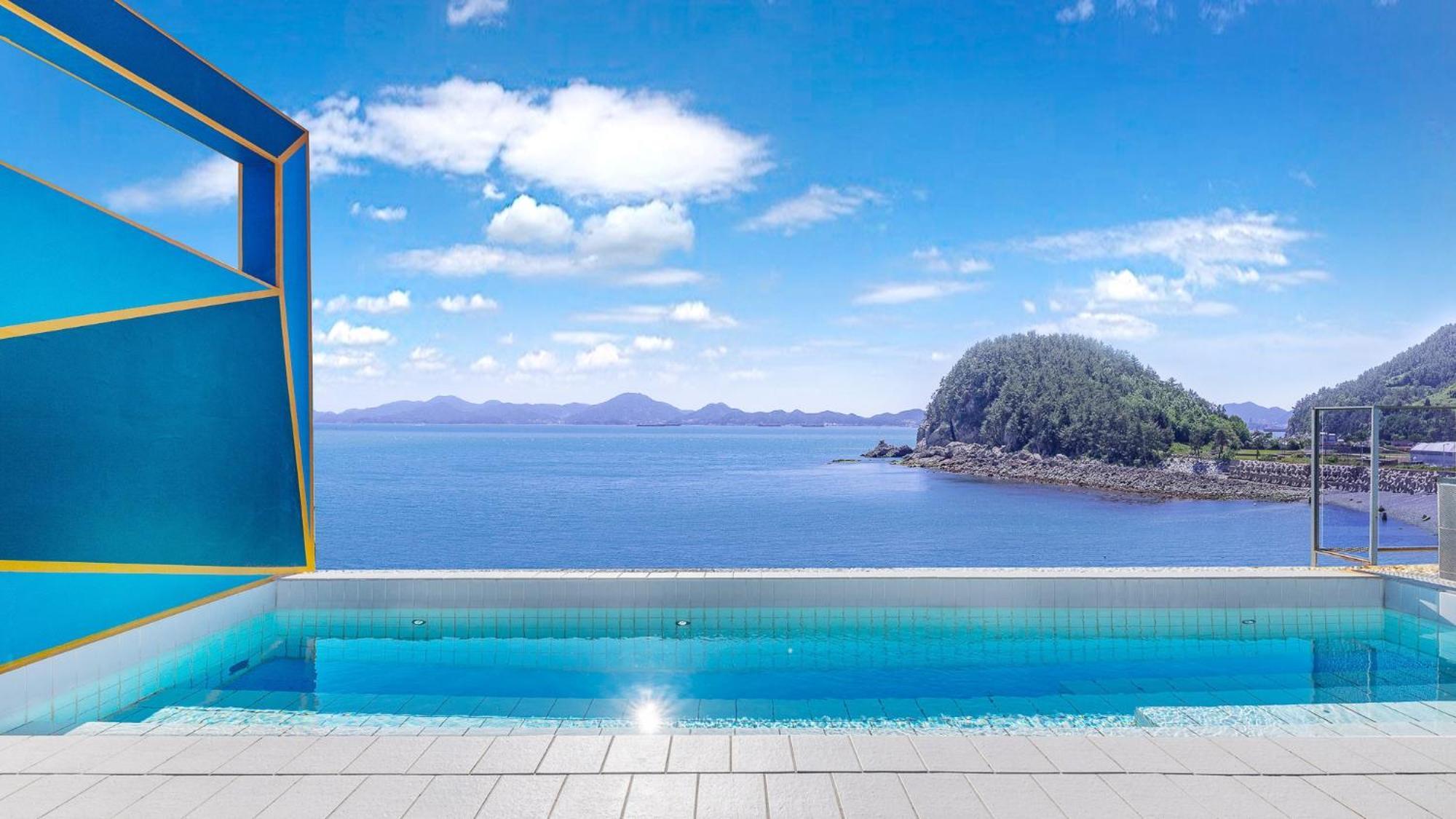 Namhae Pumda Pool Villa Pension Exterior photo